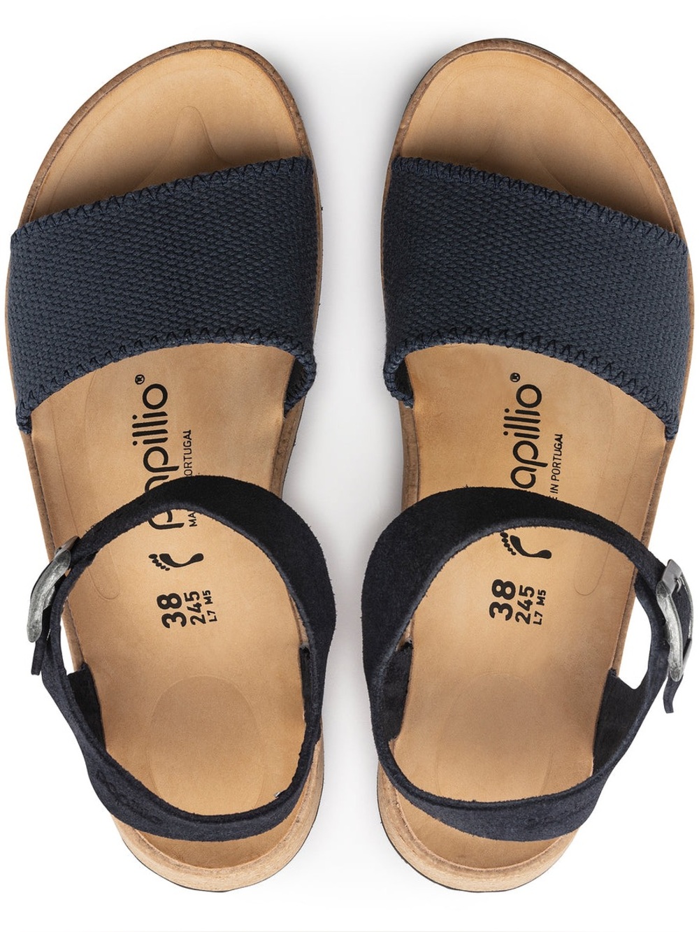 Papillio by Birkenstock women GLENDA - MIDNIGHT - CANVAS sandals